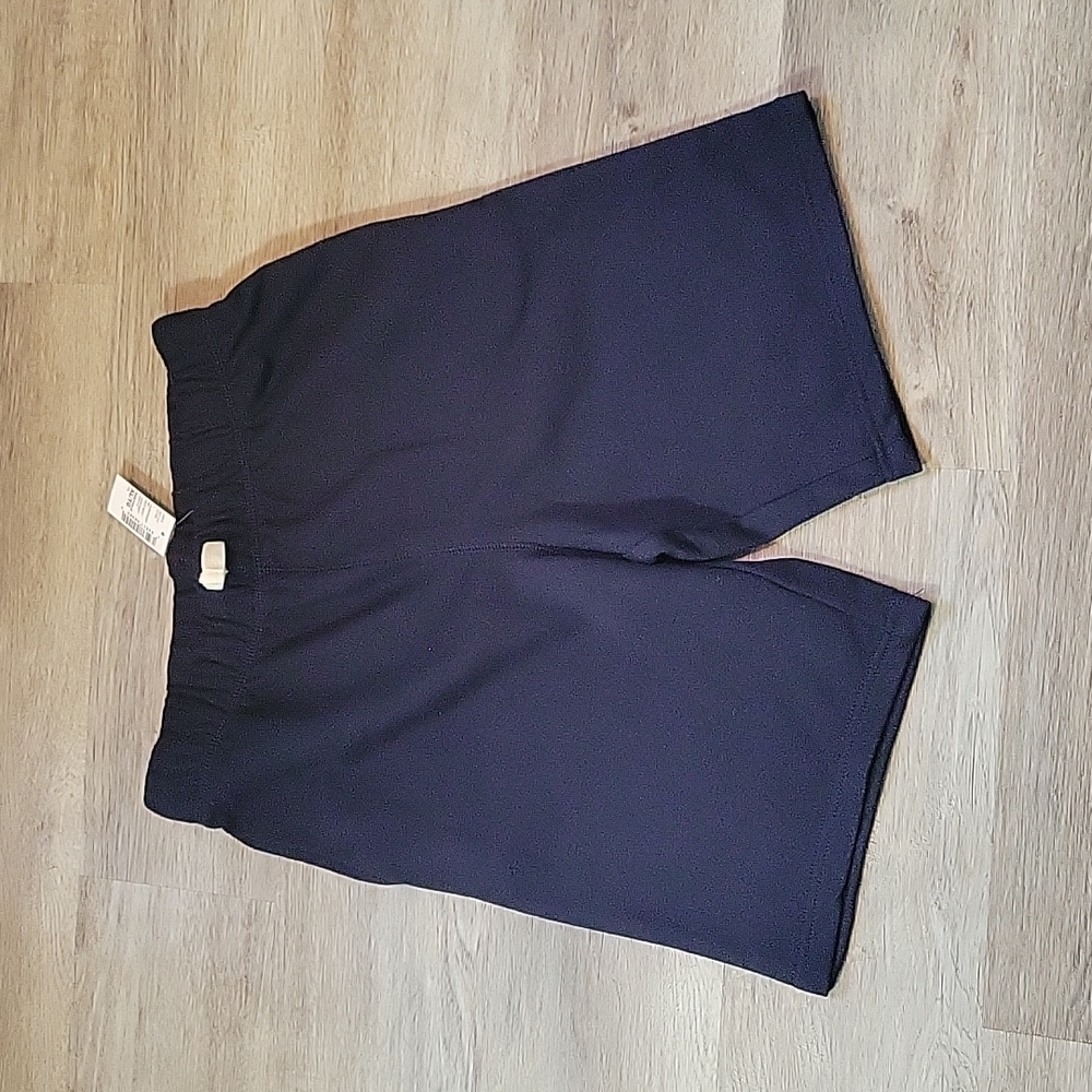 Childrens place elastic waist navy shorts 14